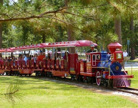 hermann park train ride